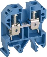 Клемма винтовая IEK КВИ-6 6мм2 синий картинка 